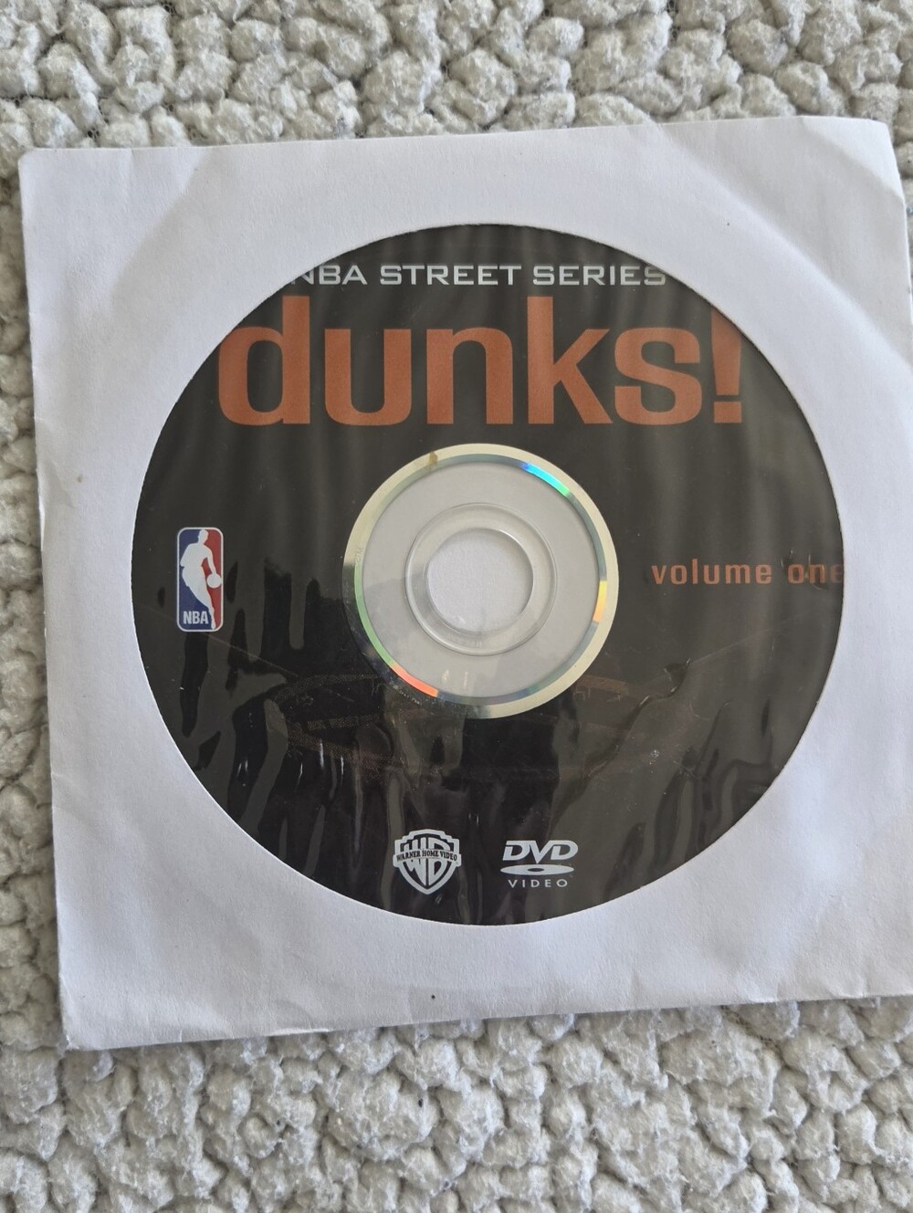 NBA Street Series 'dunks!' DVD - Black & Orange